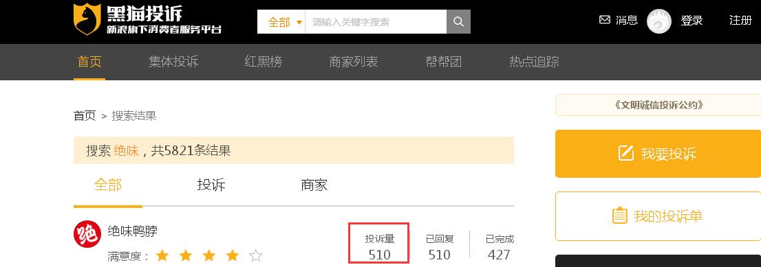 聚焦315｜投訴量第一！絕味食品擬赴港上市背后“隱憂”：去年盈利大降七成、頻遭投訴“品控差、吃出異物、不衛(wèi)生、強(qiáng)買強(qiáng)賣”